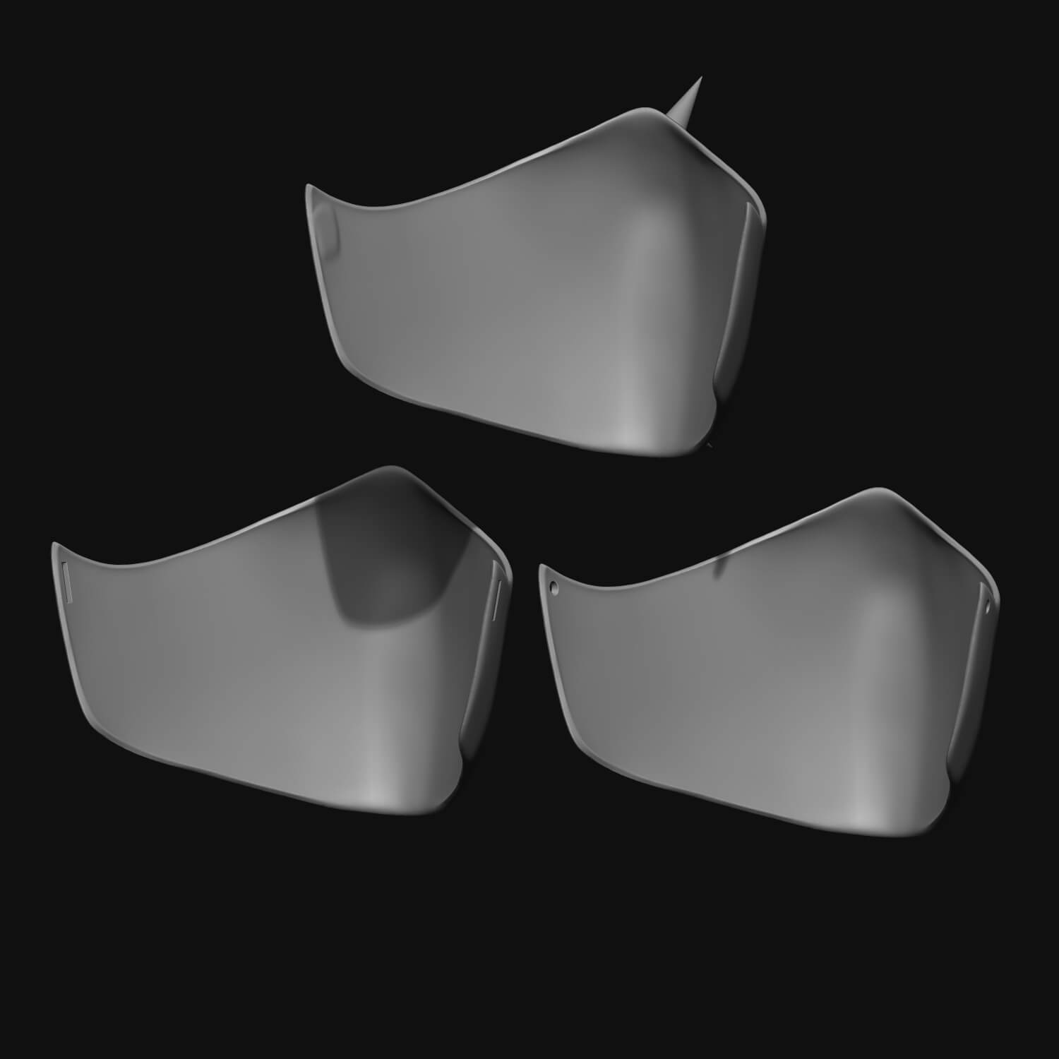 As Nodt Mask 3D Model