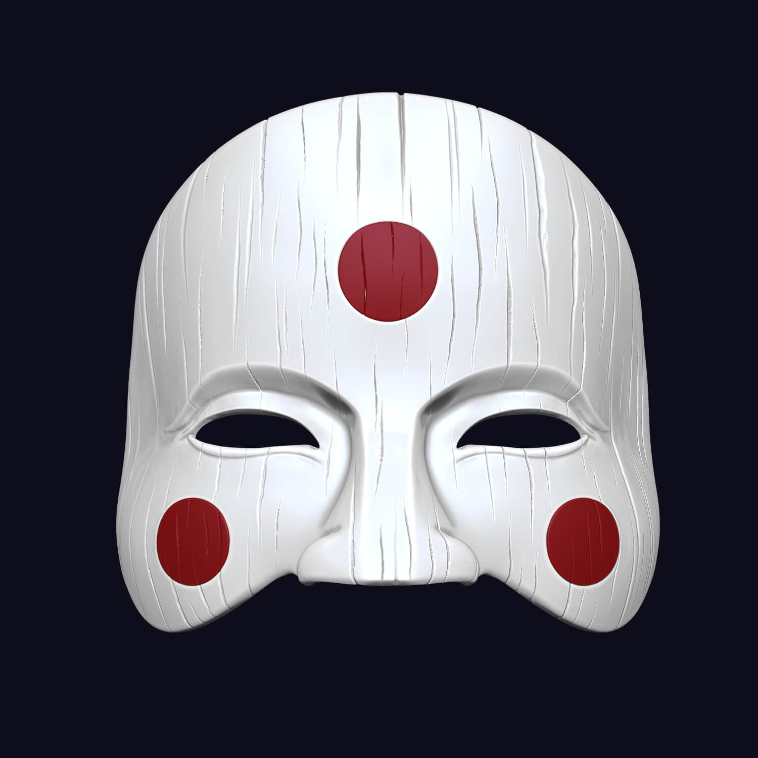 Bridal Mask - Oni Mask 3D Model