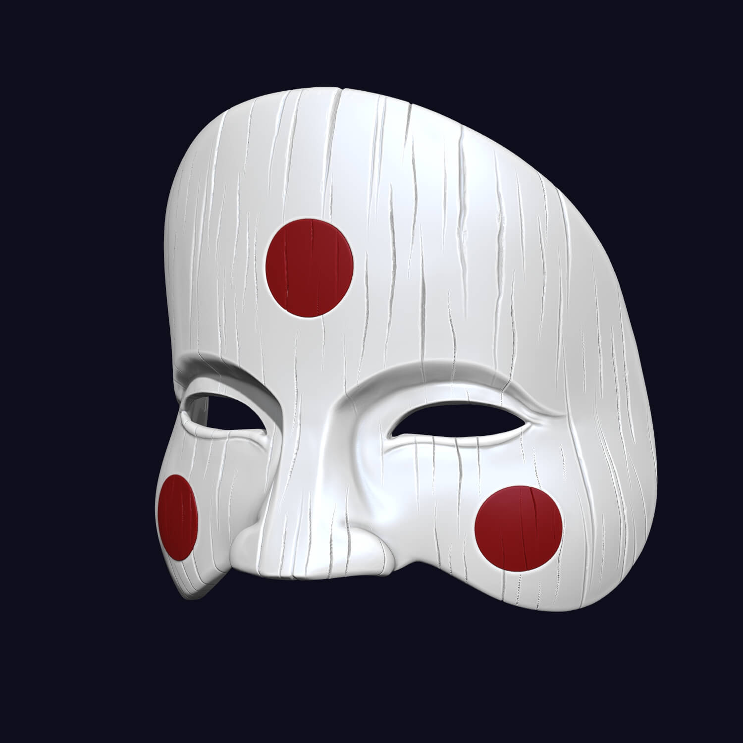 Bridal Mask - Oni Mask 3D Model