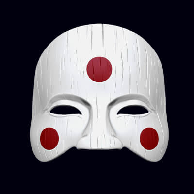 Bridal Mask - Oni Mask