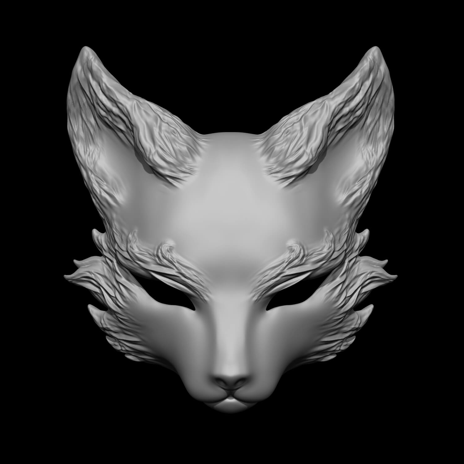 Cat Mask - Cat 3D Model