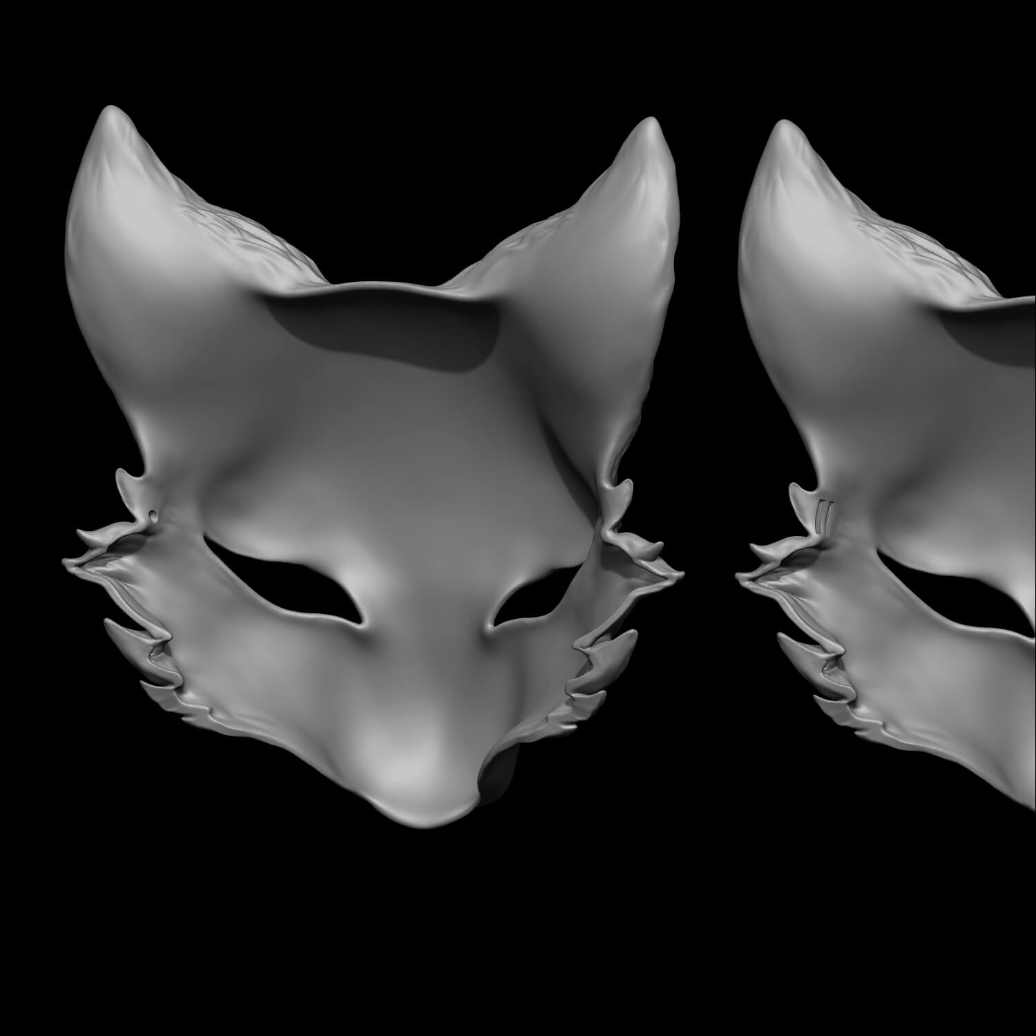 Cat Mask - Cat 3D Model