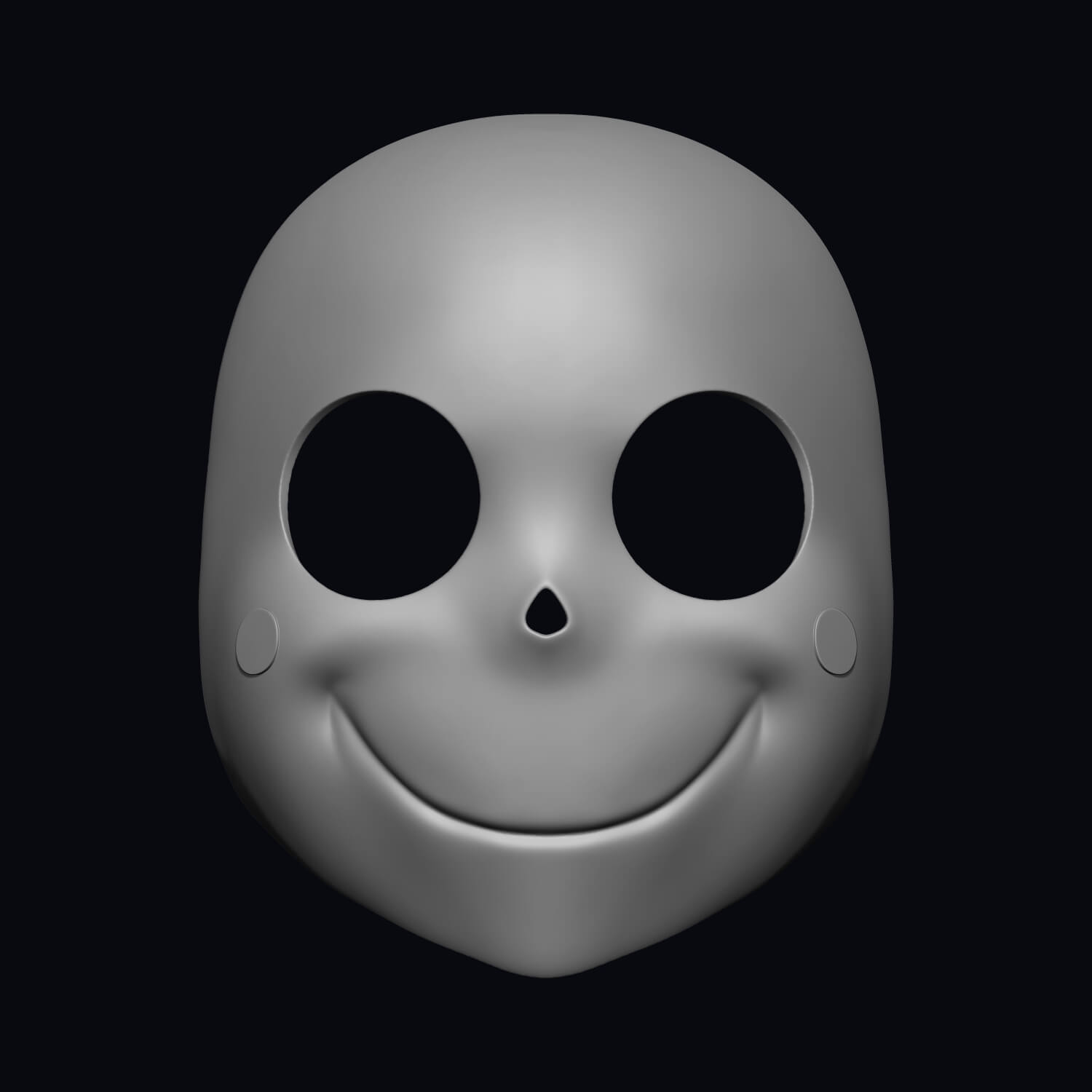 Chara Mask - Undertale 3D Model
