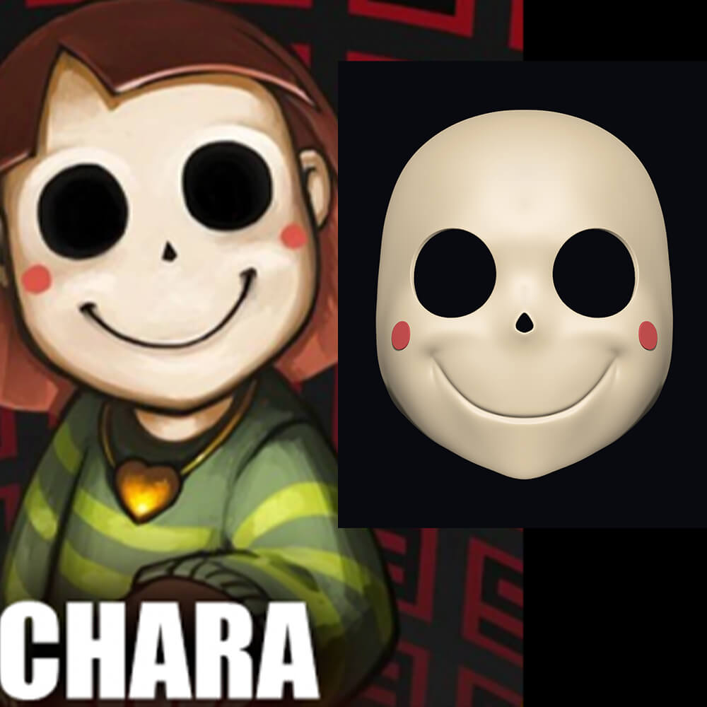 Chara Mask - Undertale 3D Model