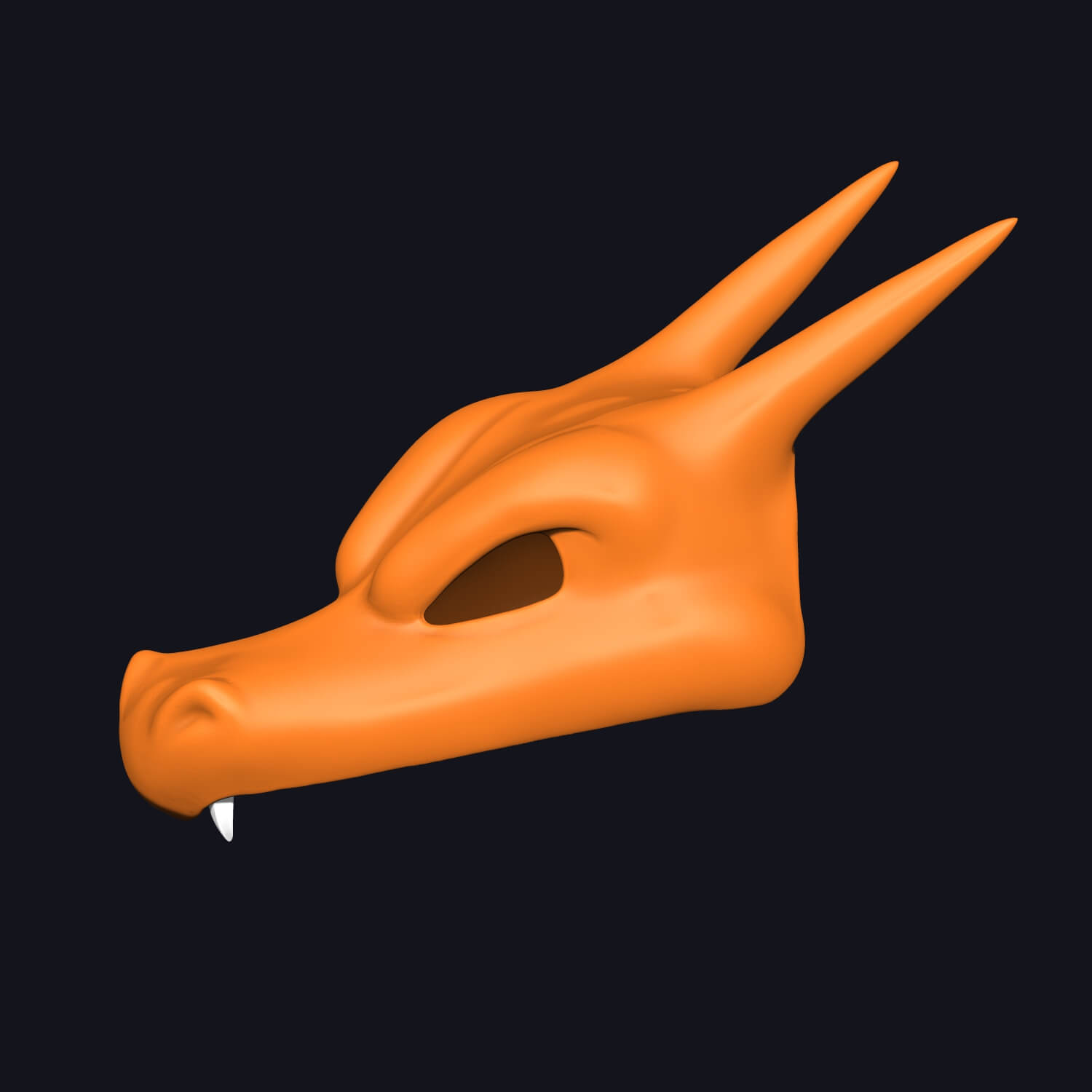 Charizard Pokémon Mask 3D Model