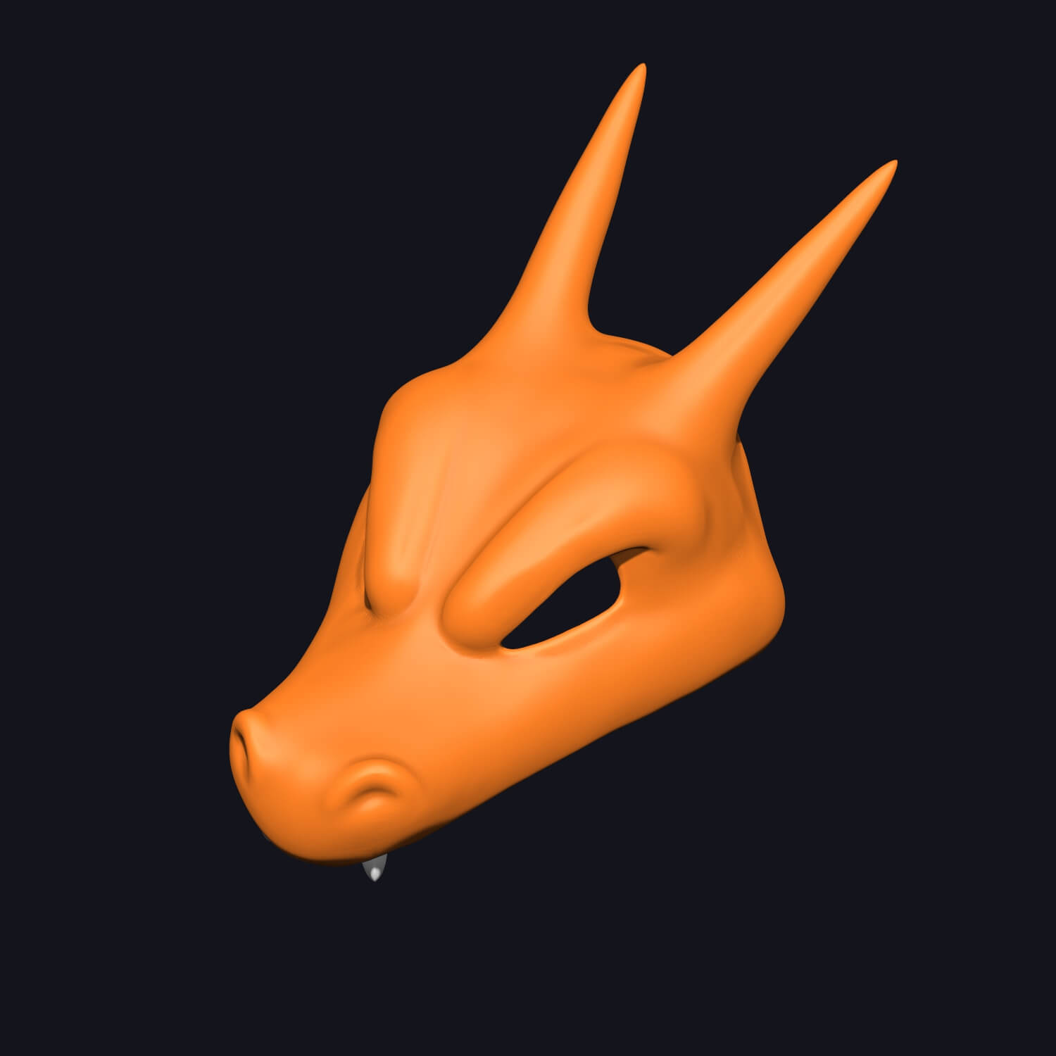 Charizard Pok&eacutemon Mask 3D Model