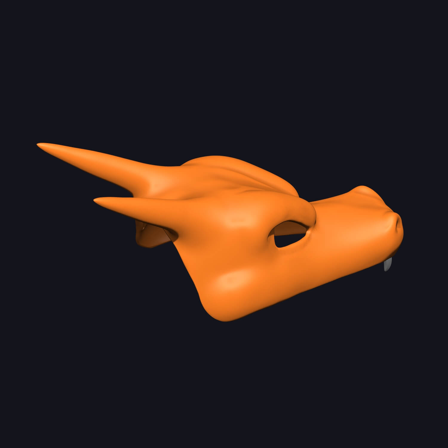 Charizard Pokémon Mask 3D Model