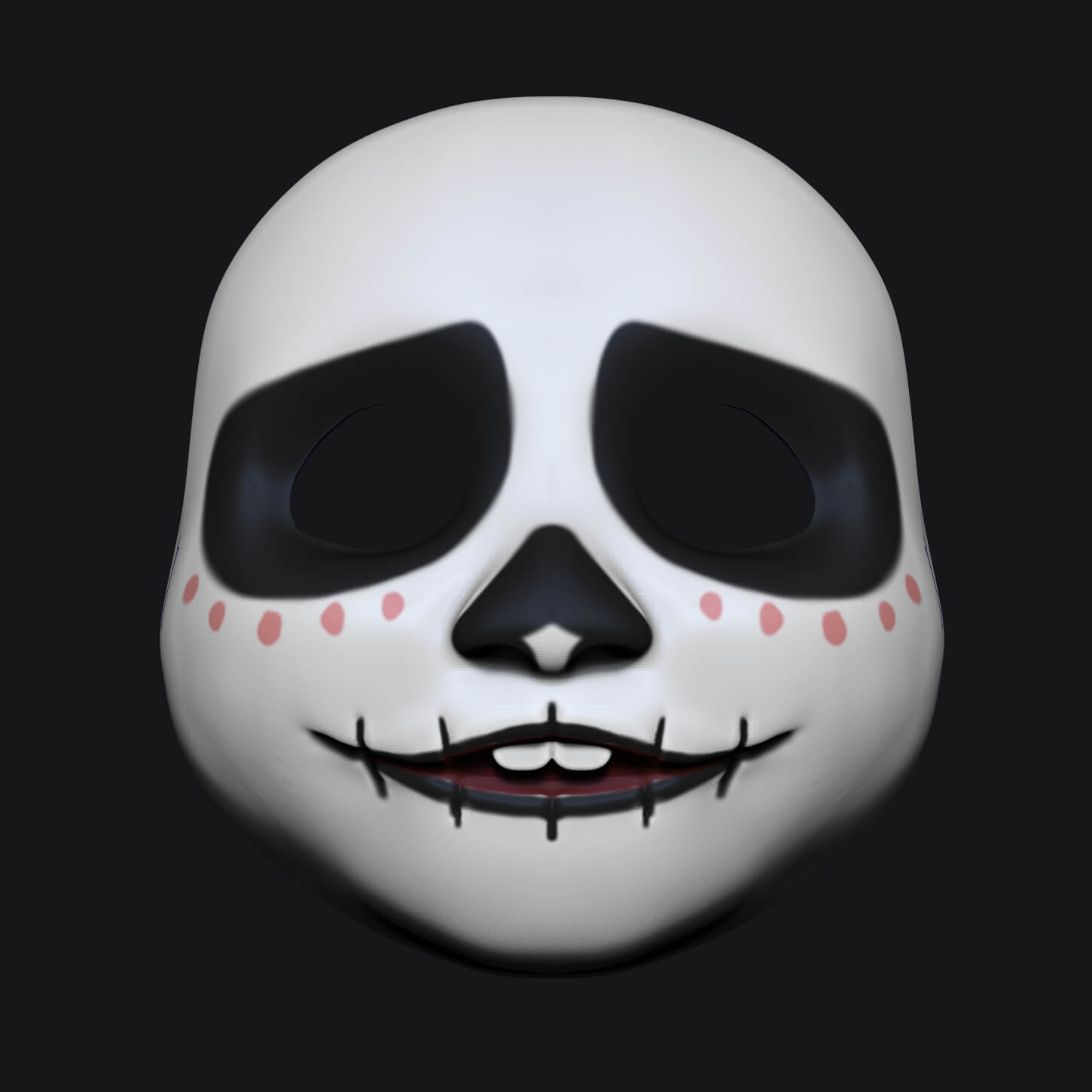 Coco Miguel Mask 3D Model