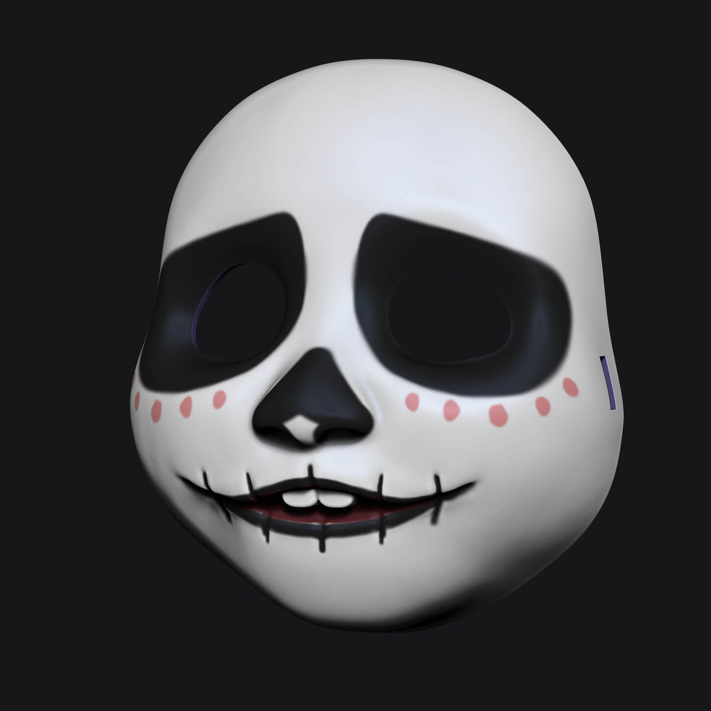 Coco Miguel Mask 3D Model