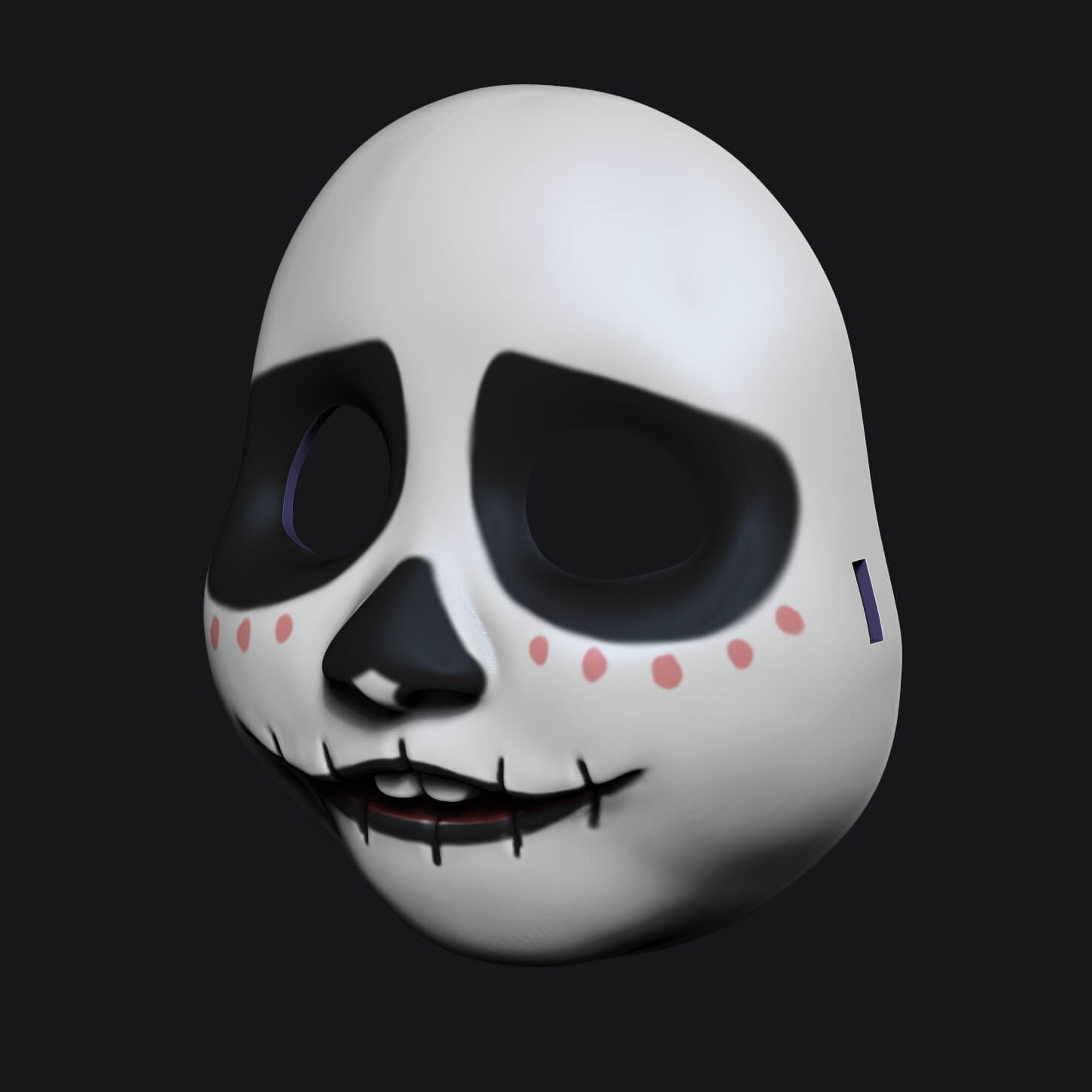 Coco Miguel Mask 3D Model
