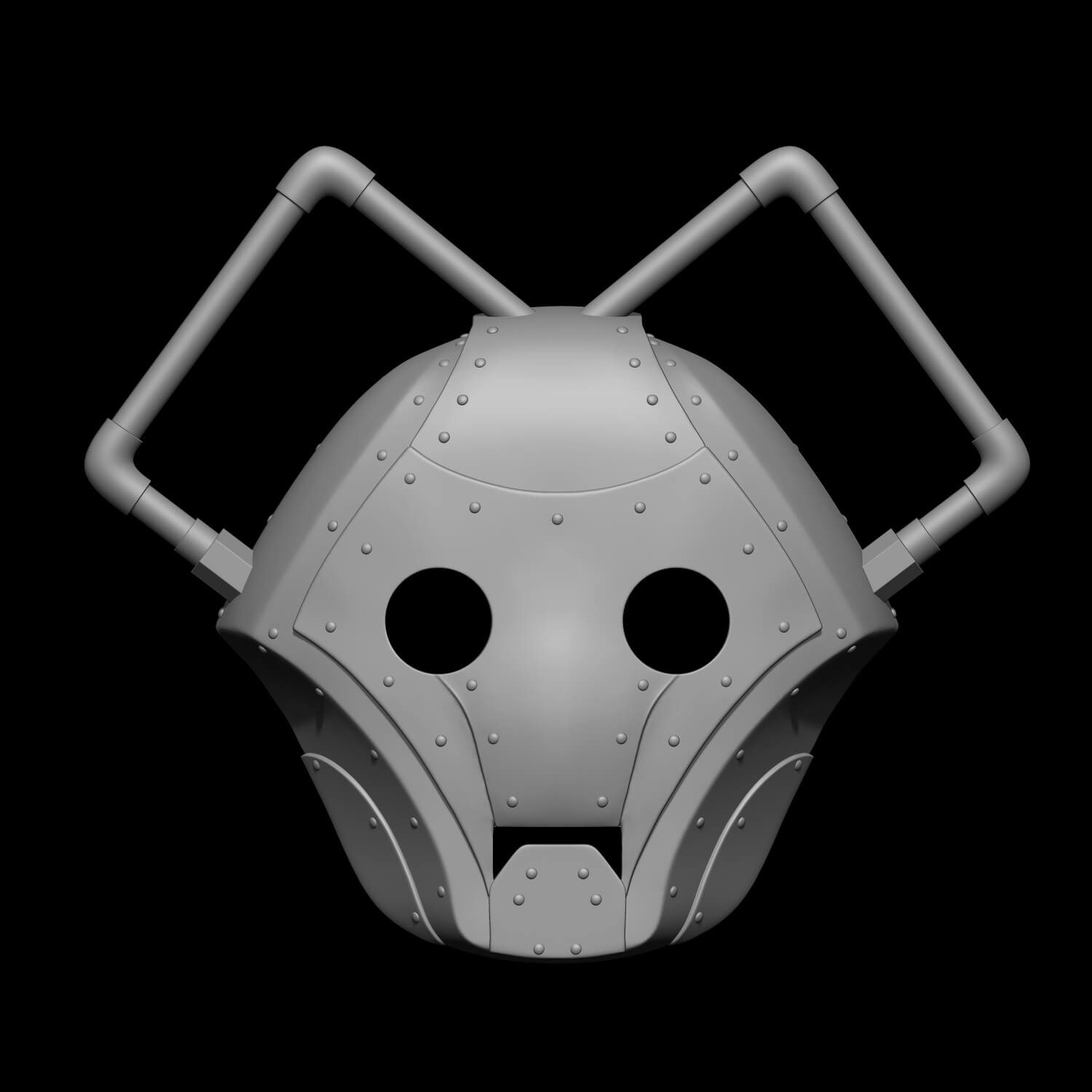 Cybershade Mask 3D Model