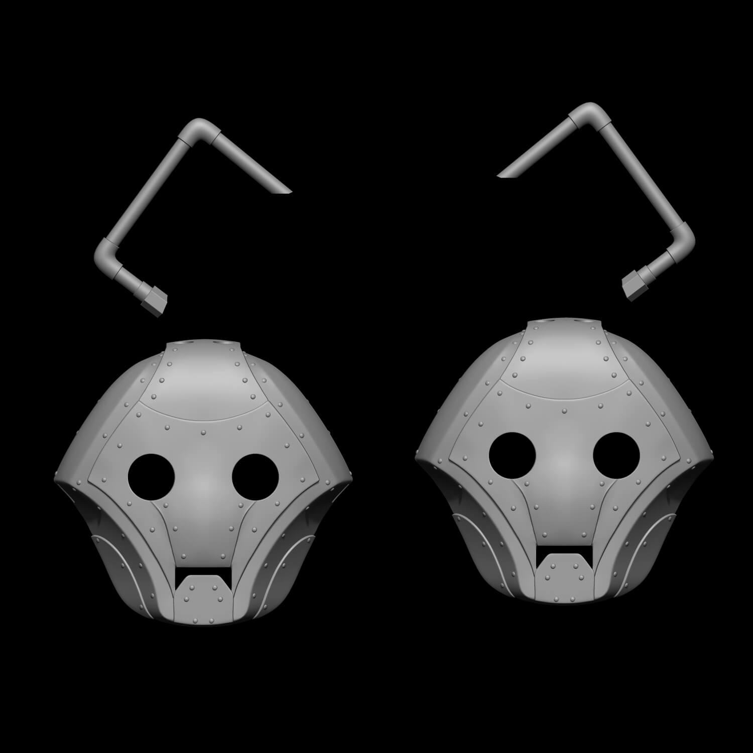Cybershade Mask 3D Model