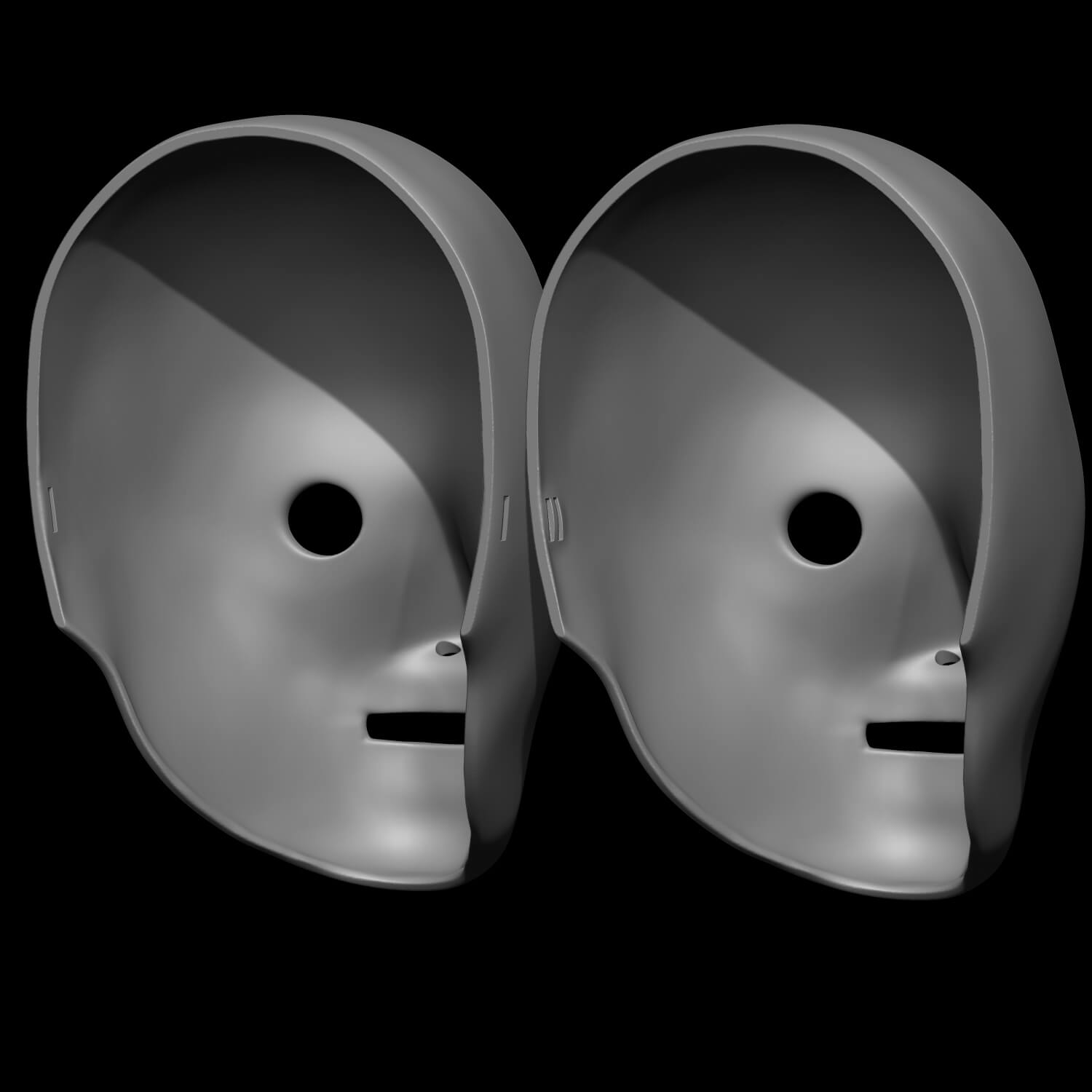 Dummy head mask 3D Model