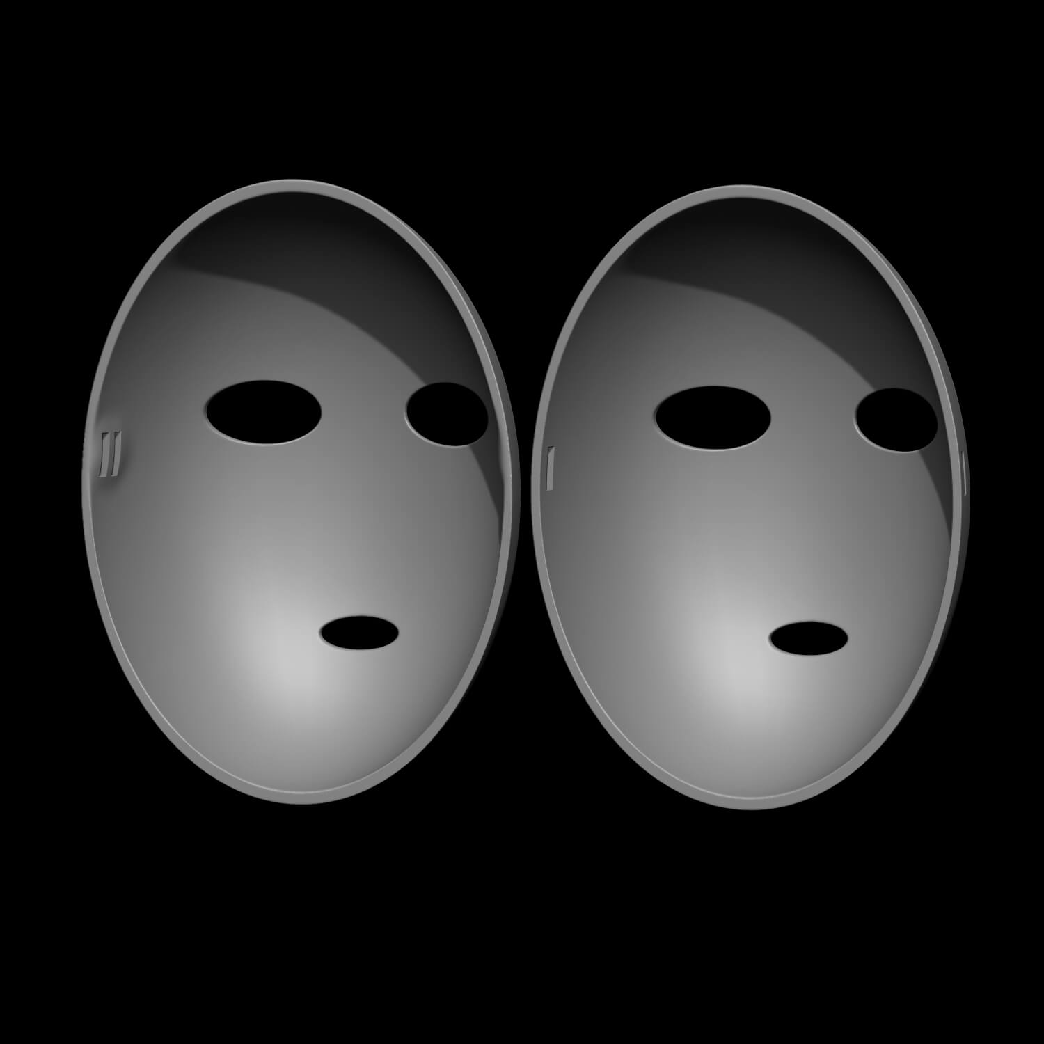 Face Mask with Face 3D Model