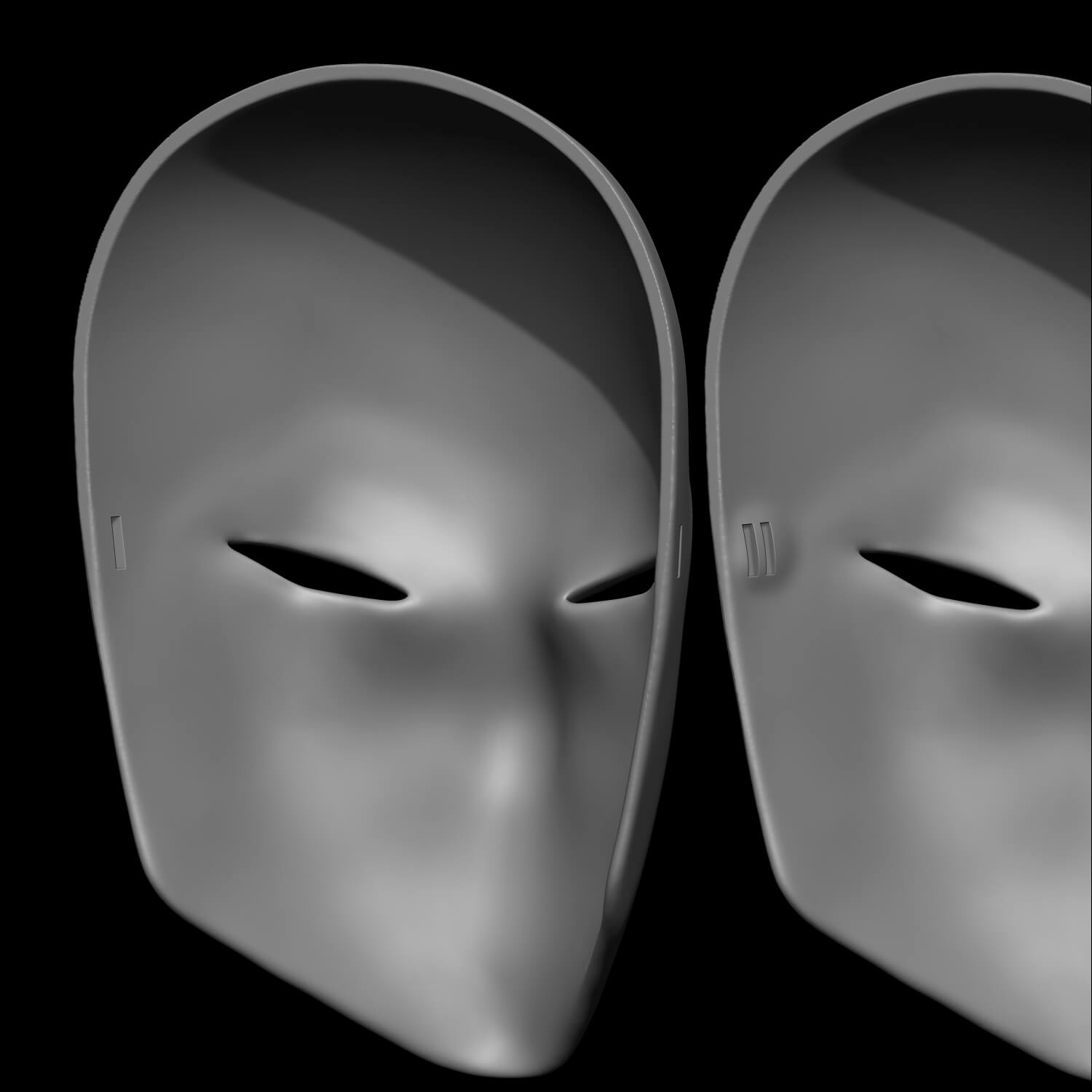 Face Mask - oni 3D Model