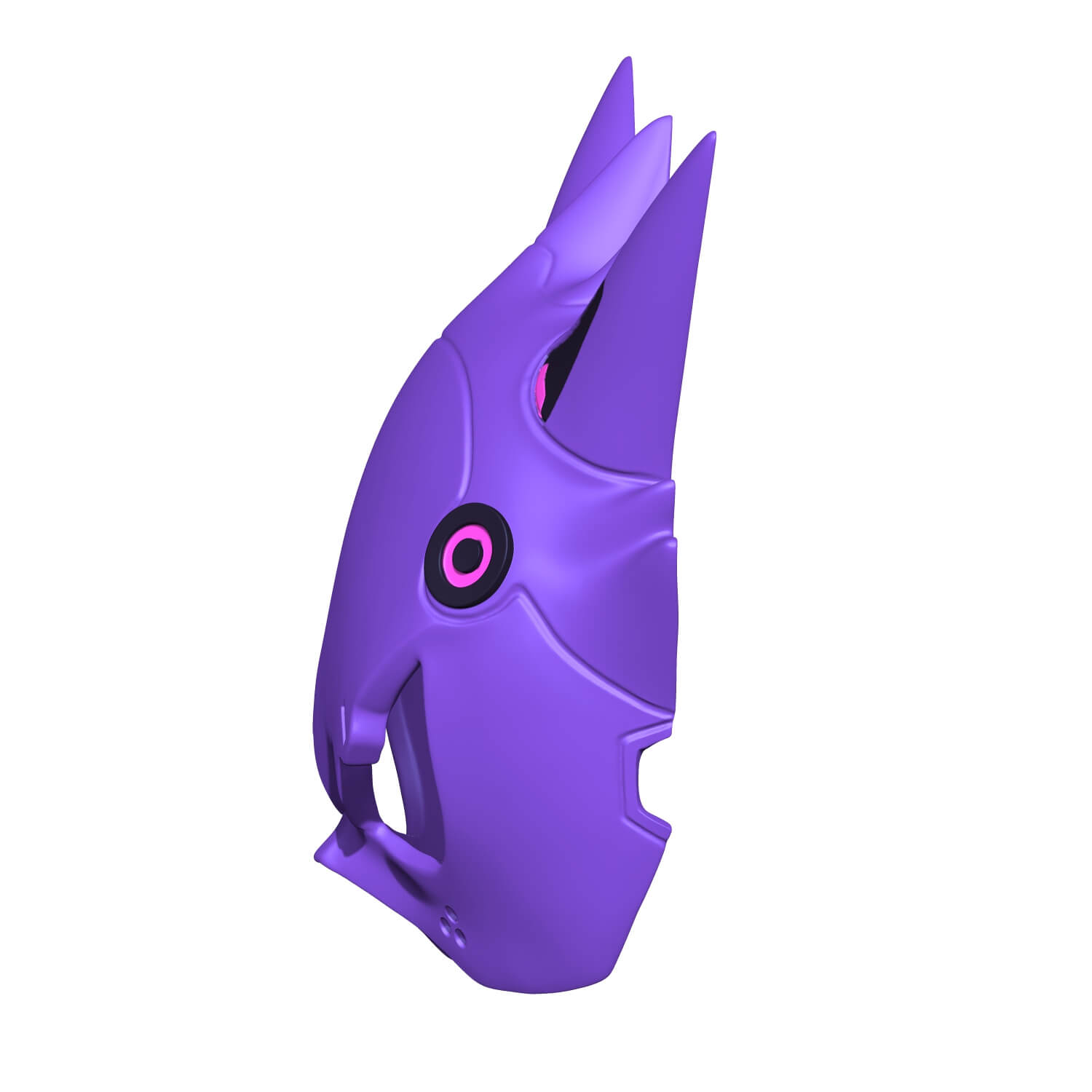 Gengar Robot Mask 3D Model