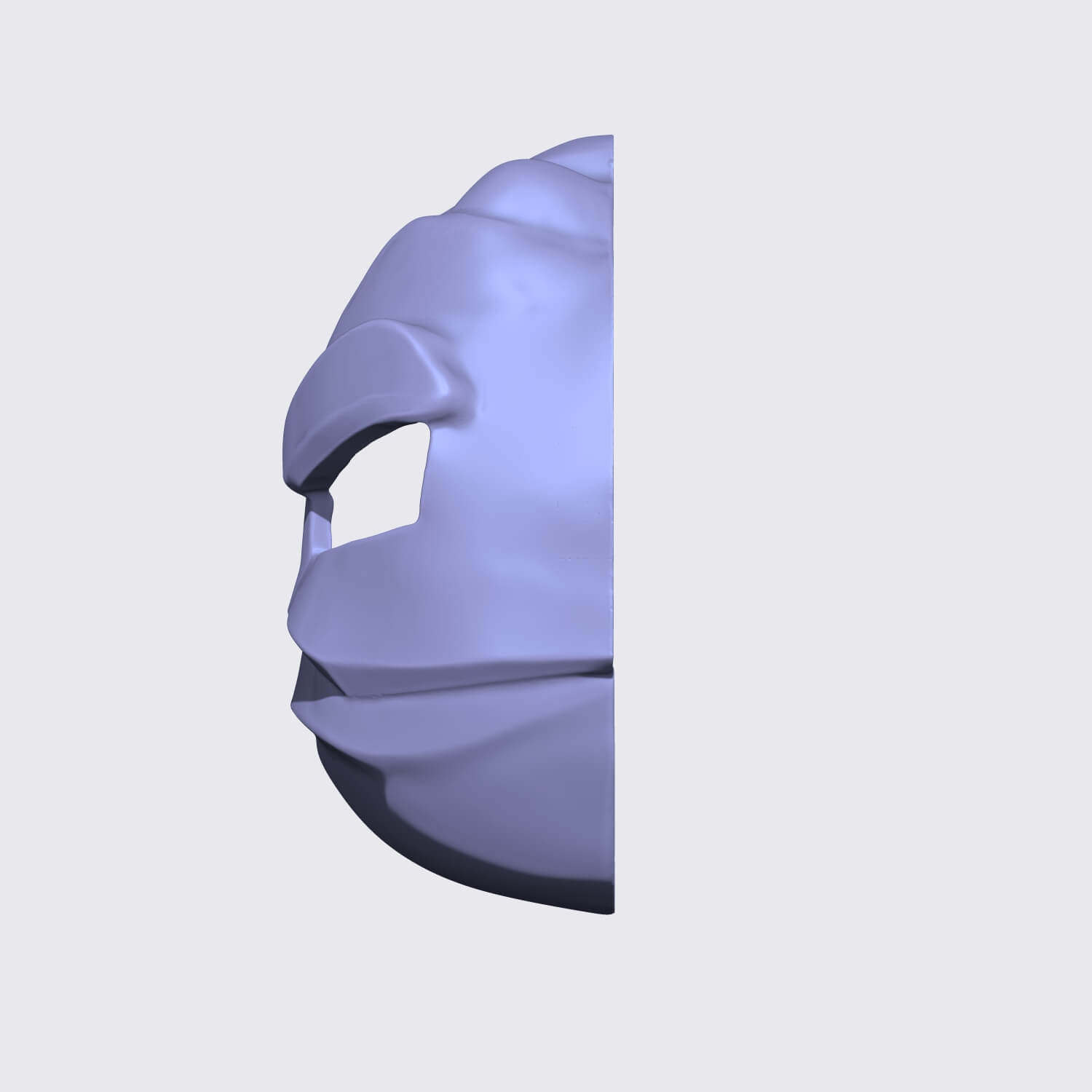 Geodude Pok&eacutemon Mask 3D Model