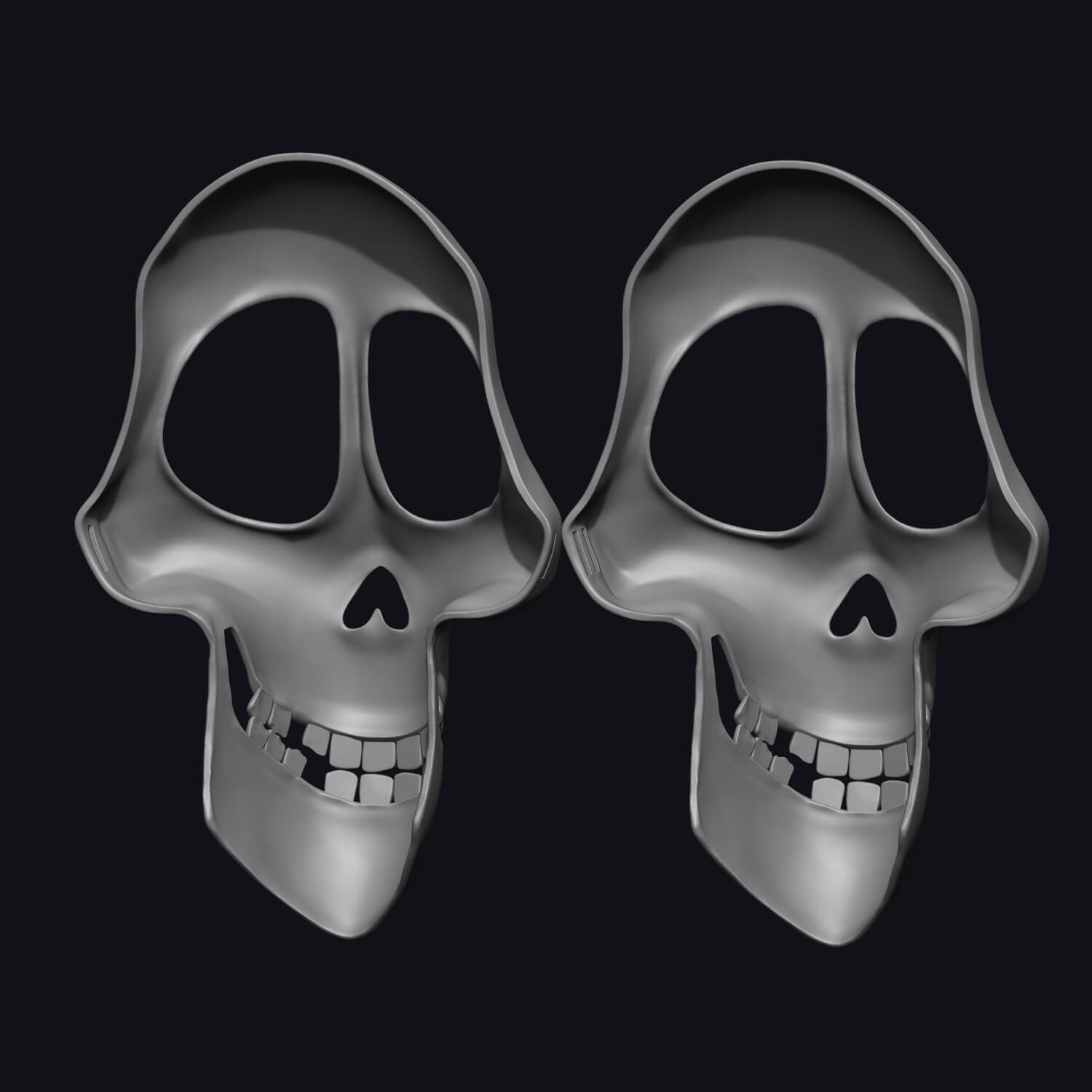 H&eacutector Rivera Mask with Coco 3D Model