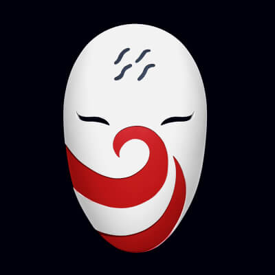 Haku Mask - Figurine Haku