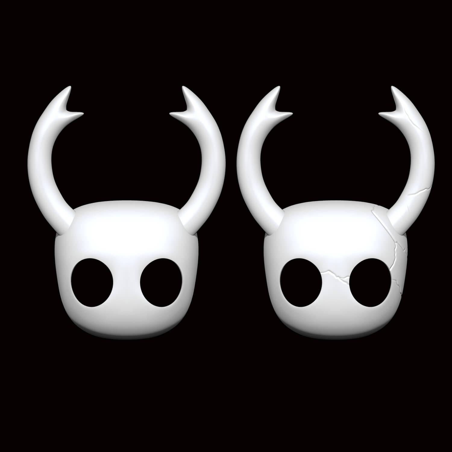 Hollow Knight Mask 3D Model