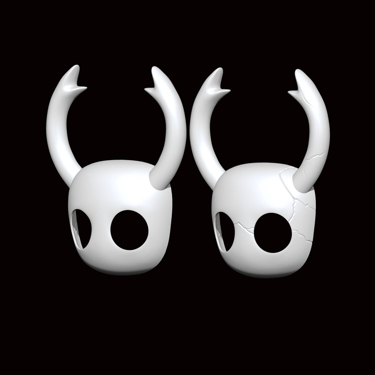 Hollow Knight Mask 3D Model
