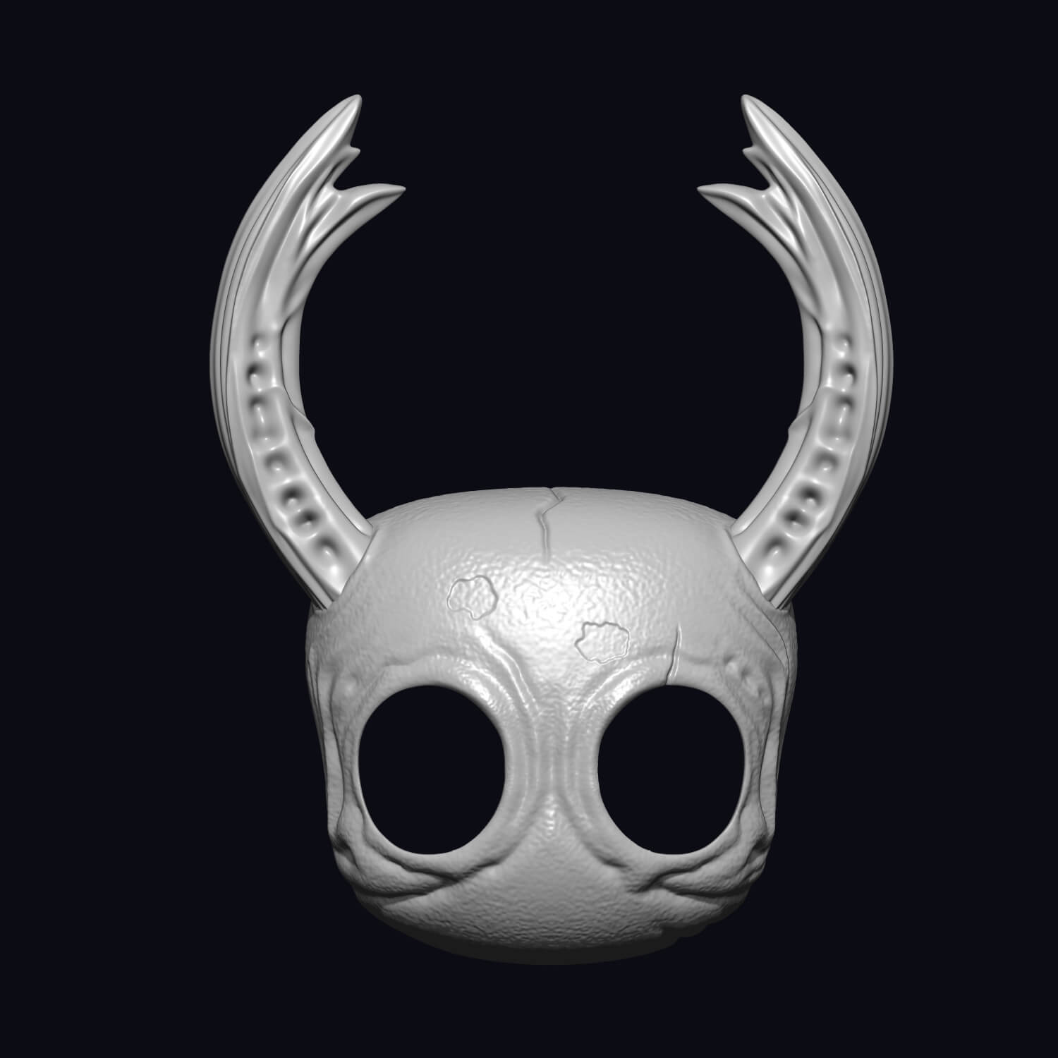 Hollow Knight Skull Mask 3D Model