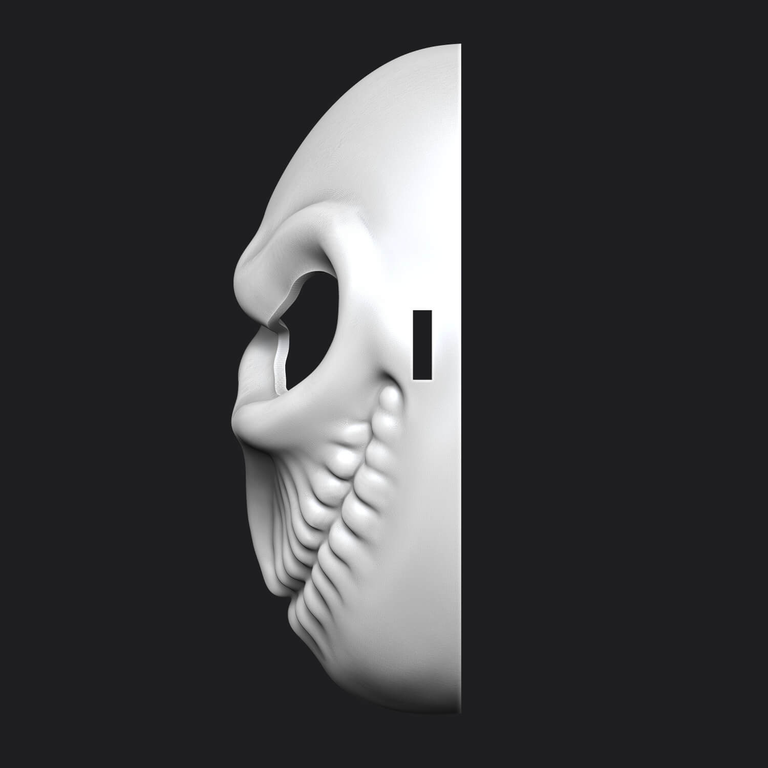 Jack Skellington Mask 3D Model