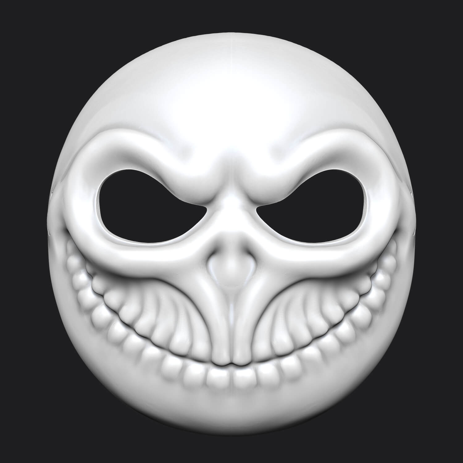 Jack Skellington Mask 3D Model
