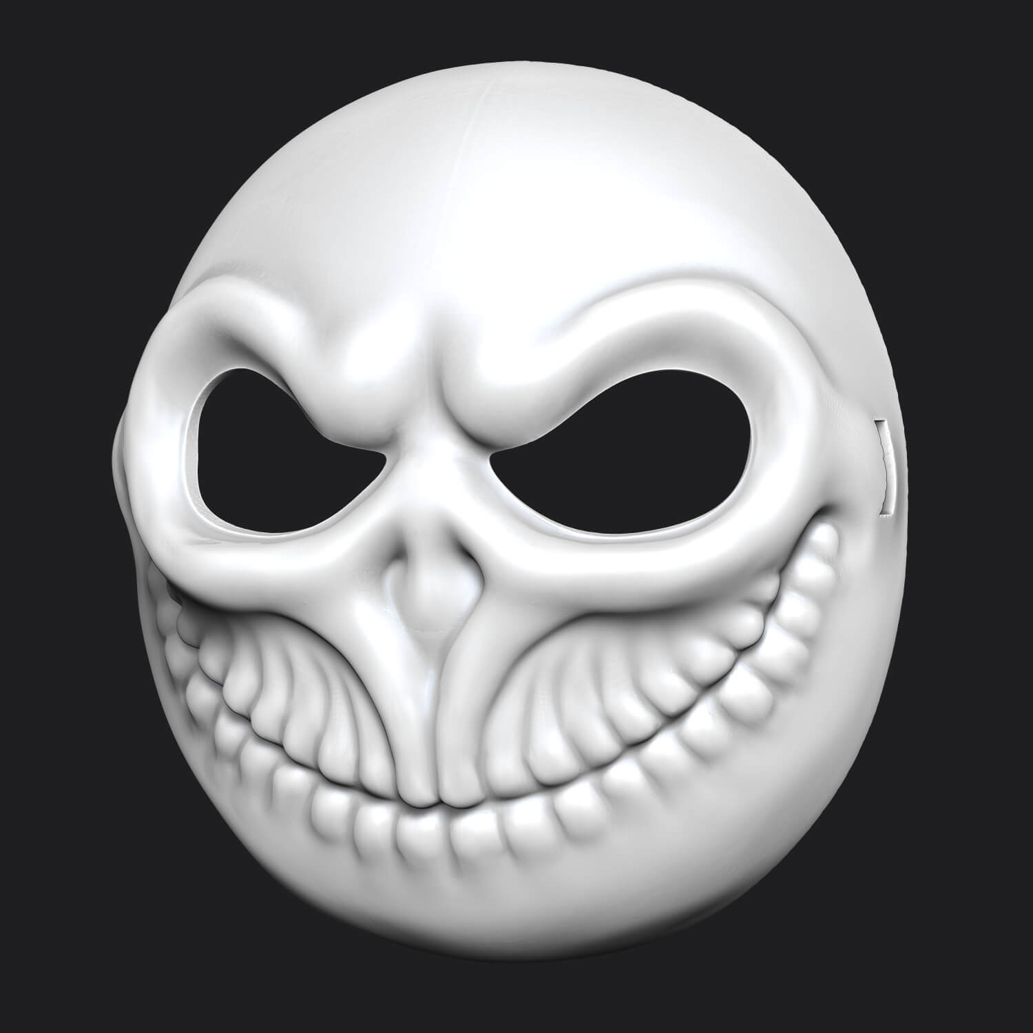 Jack Skellington Mask 3D Model
