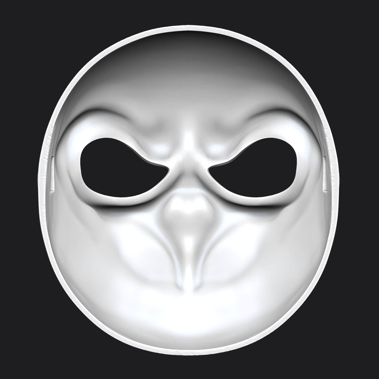 Jack Skellington Mask 3D Model