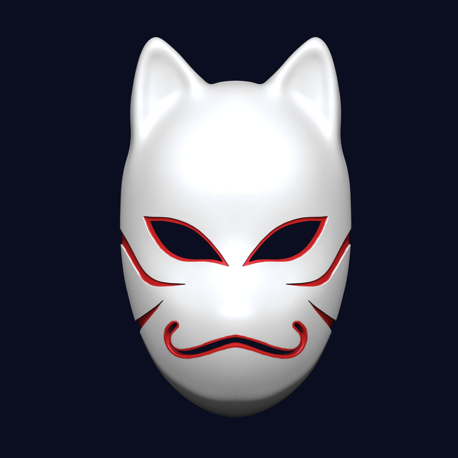 Kakashi Hatake ANBU Mask 3D Model