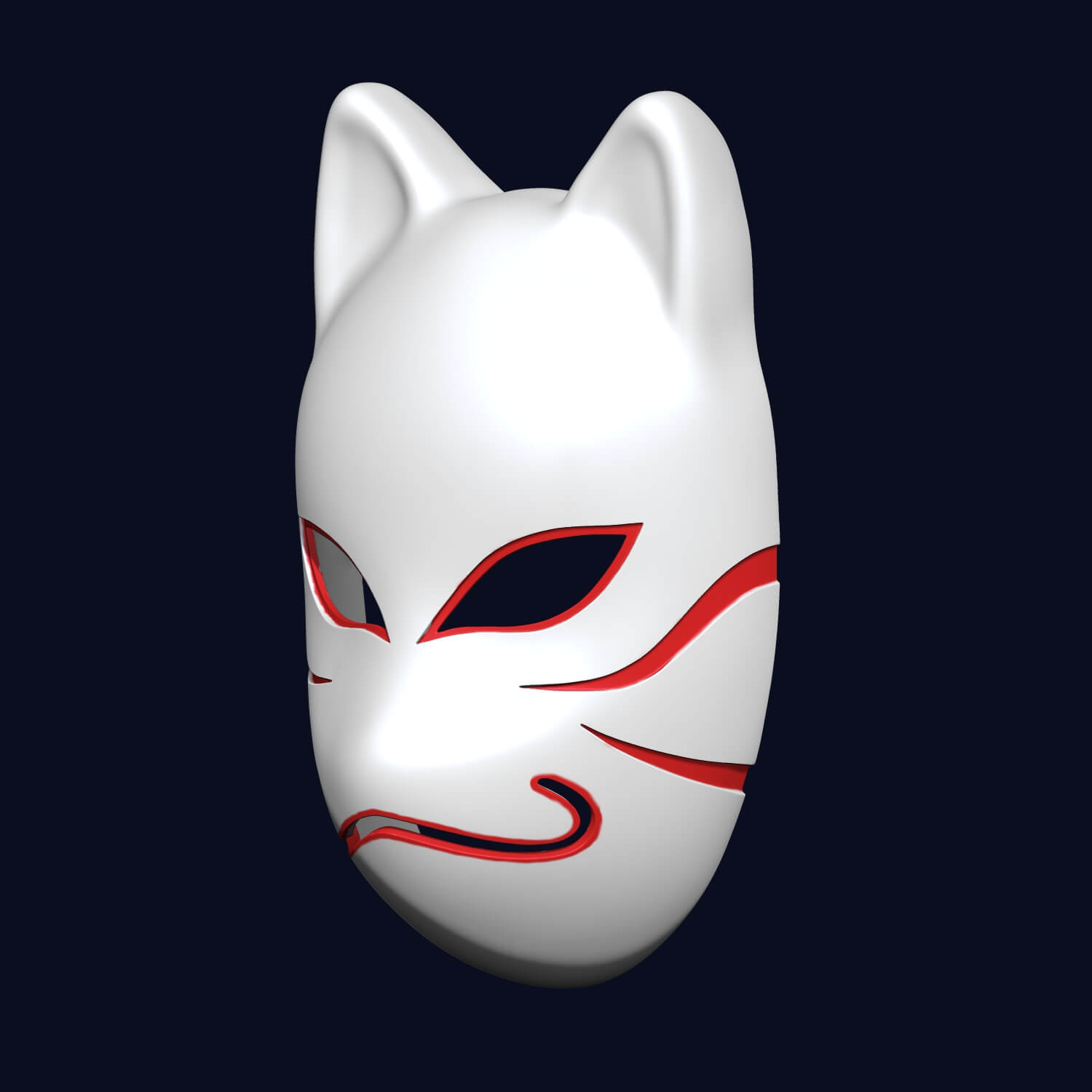 Kakashi Hatake ANBU Mask 3D Model