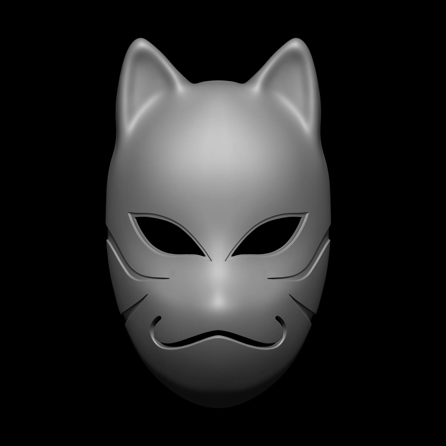 Kakashi Hatake ANBU Mask 3D Model