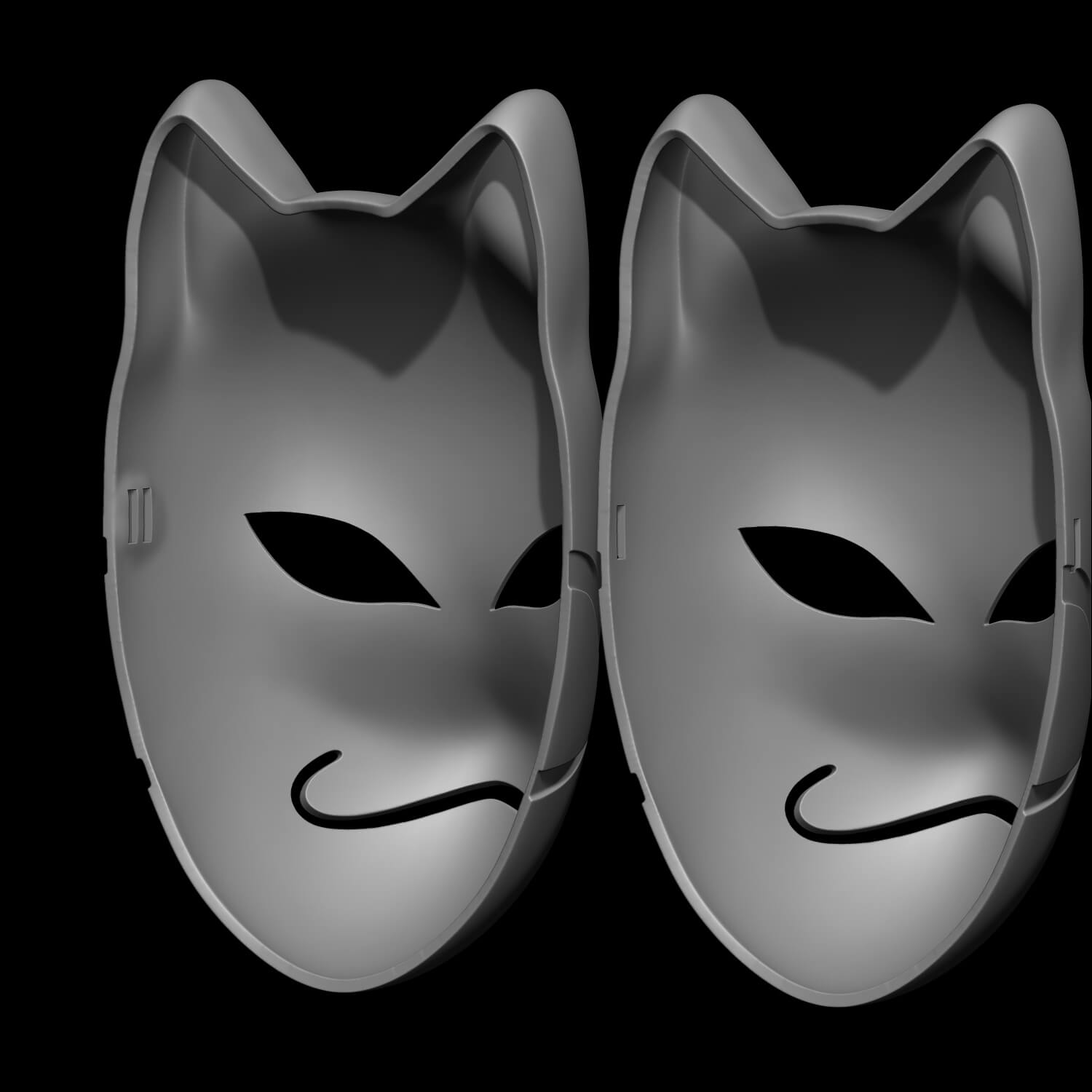 Kakashi Hatake ANBU Mask 3D Model