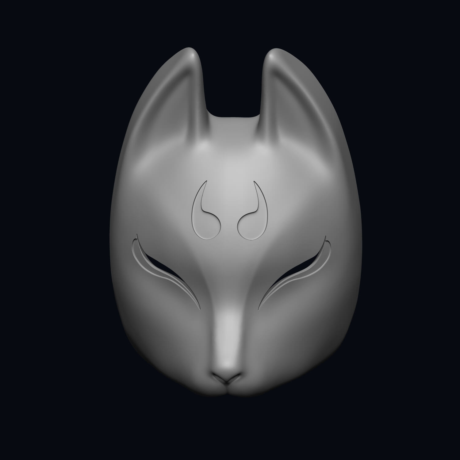 Kunimitsu Mask - Tekken Mask 3D Model