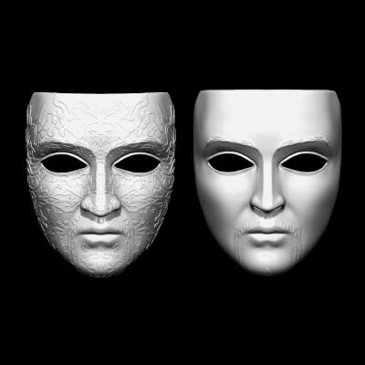 Leper King Mask