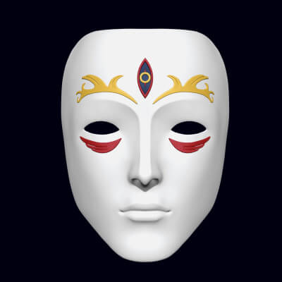 Liar Game Mask - Leronira Mask