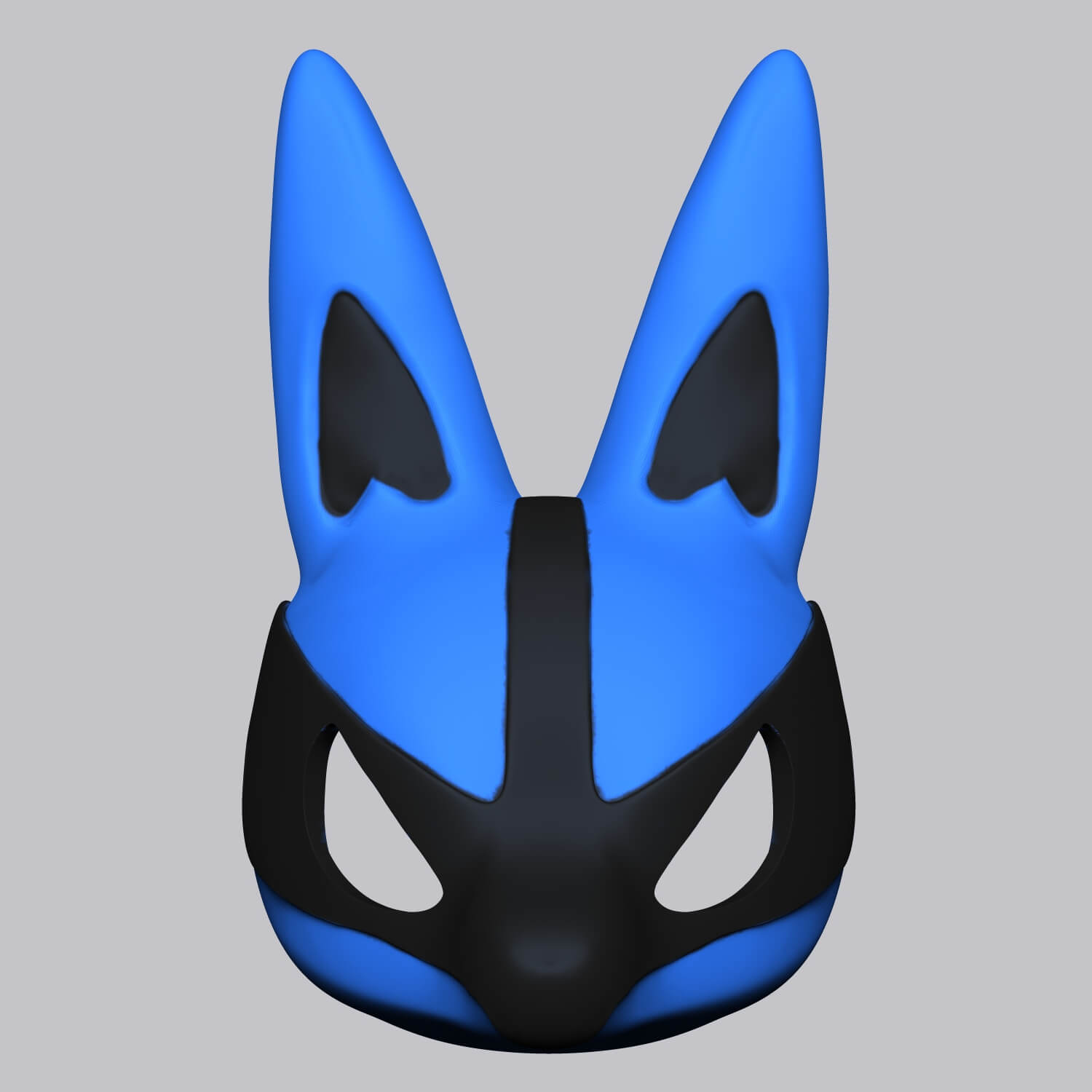 Lucario Mask 3D Model