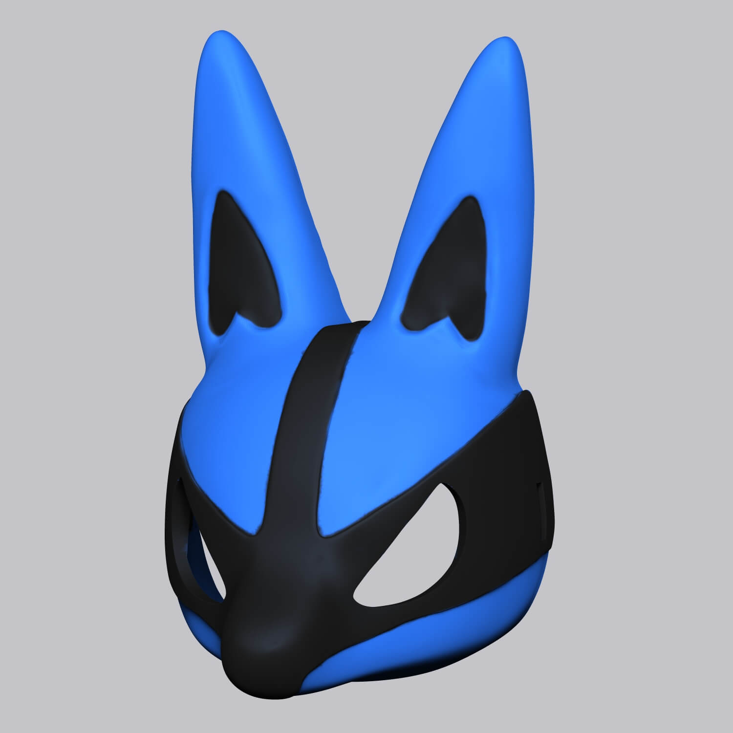 Lucario Mask 3D Model