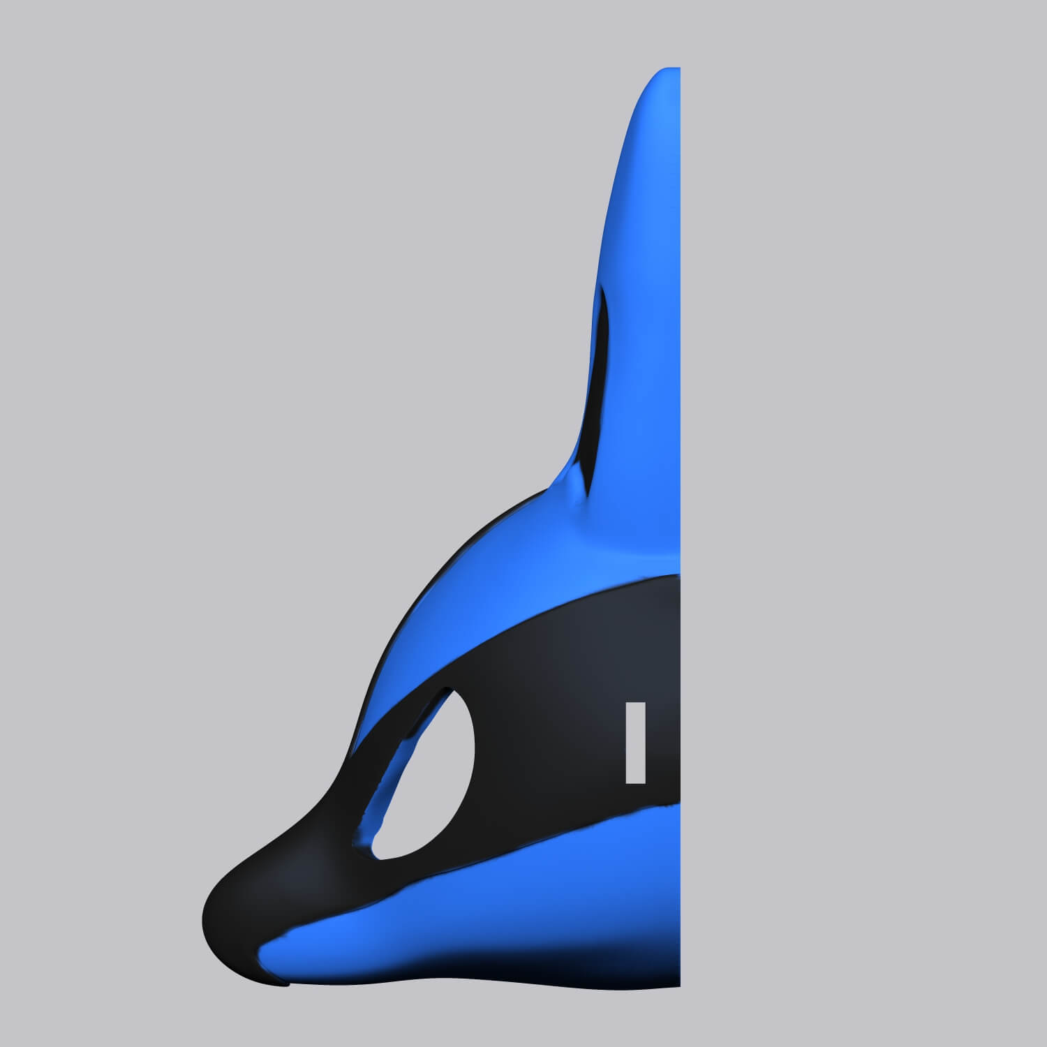 Lucario Mask 3D Model