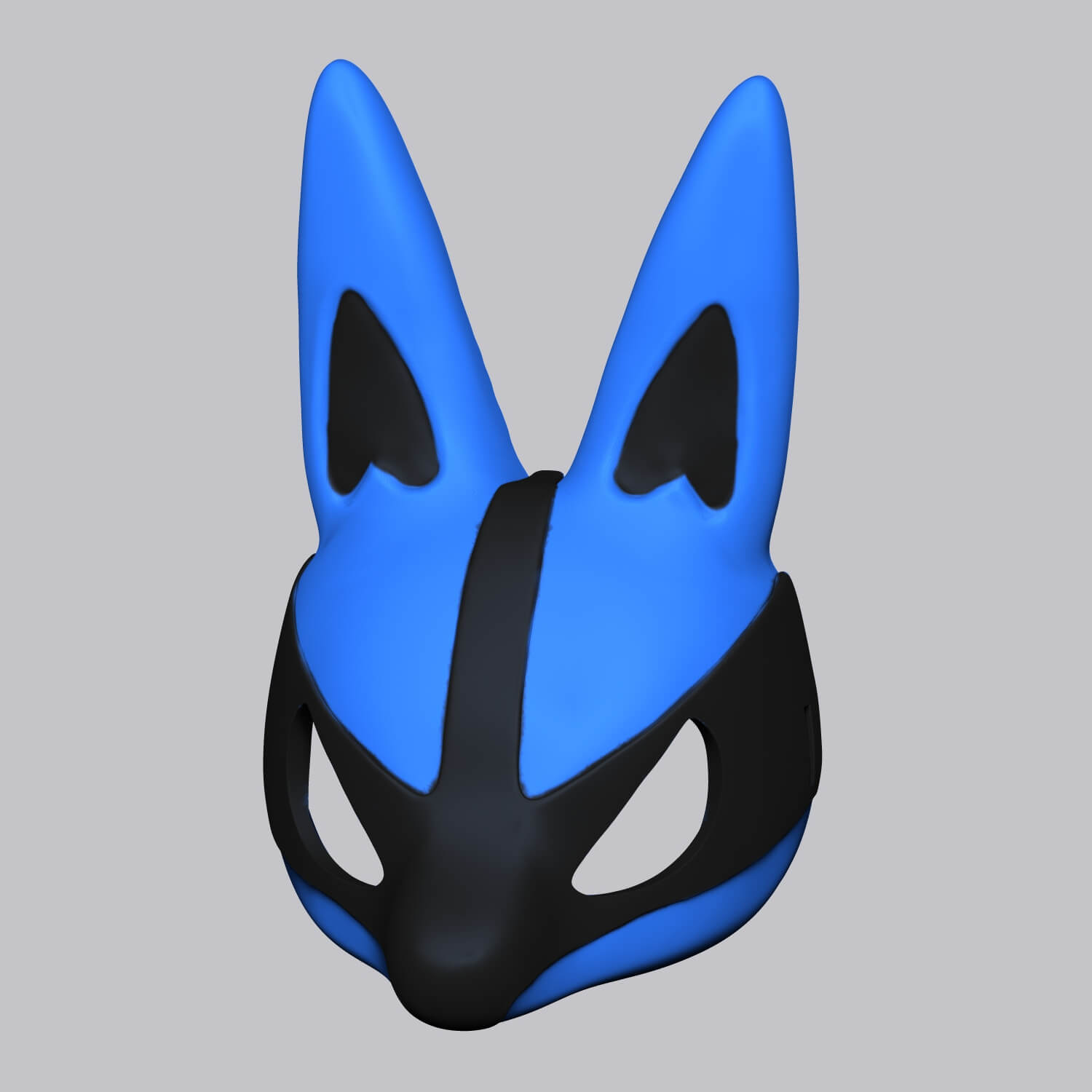 Lucario Mask 3D Model