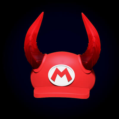 Mario Hat Devil