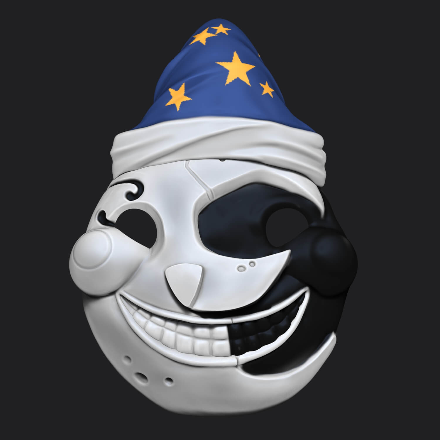 Moon FNAF Mask 3D Model
