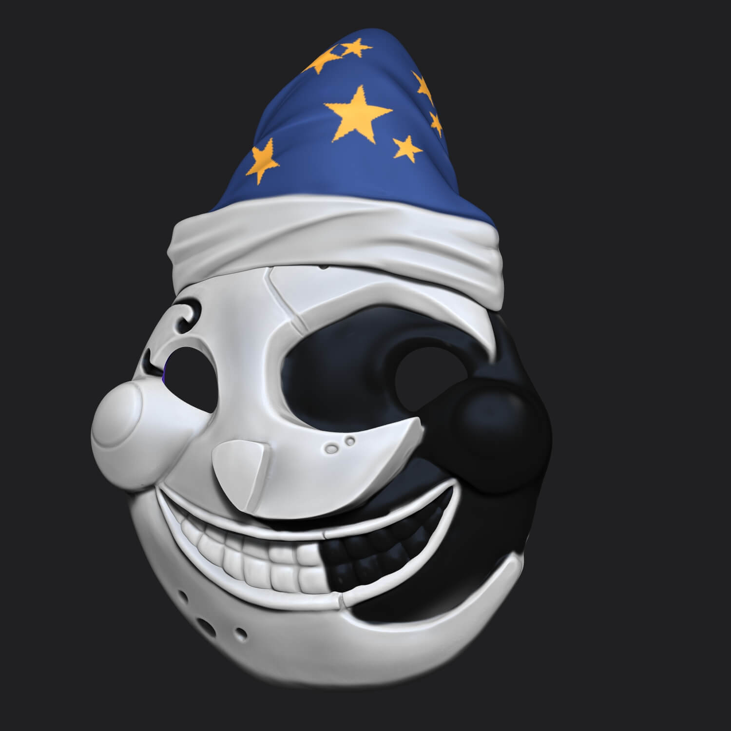 Moon FNAF Mask 3D Model