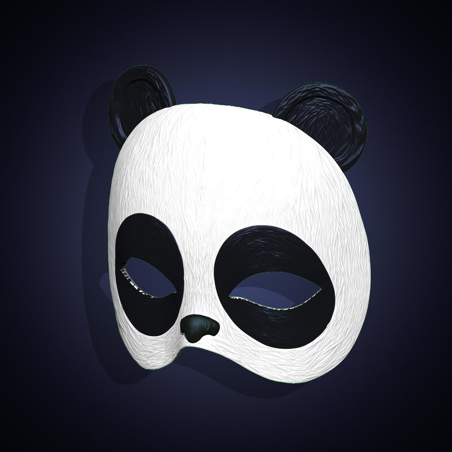 Panda Mask - Panda 3D Model