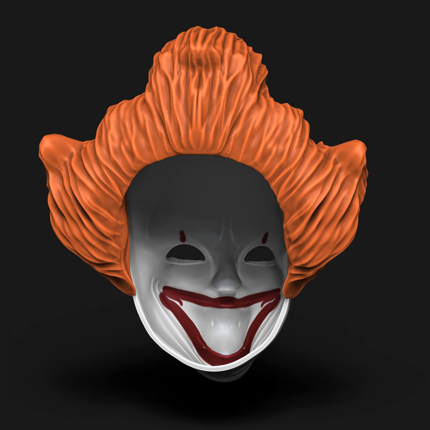 Pennywise Mask 3D Model