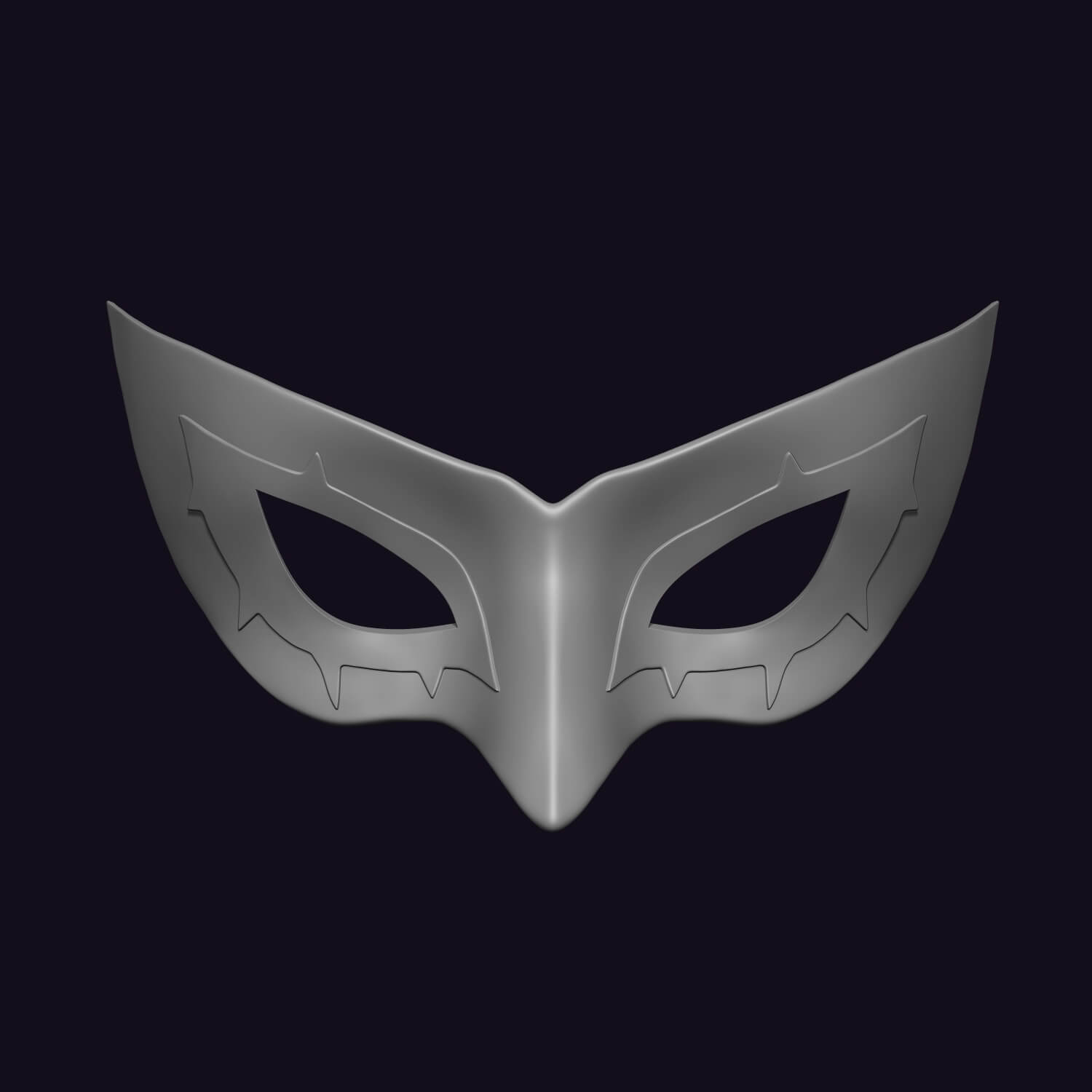 Phantom Thief Mask 3D Model