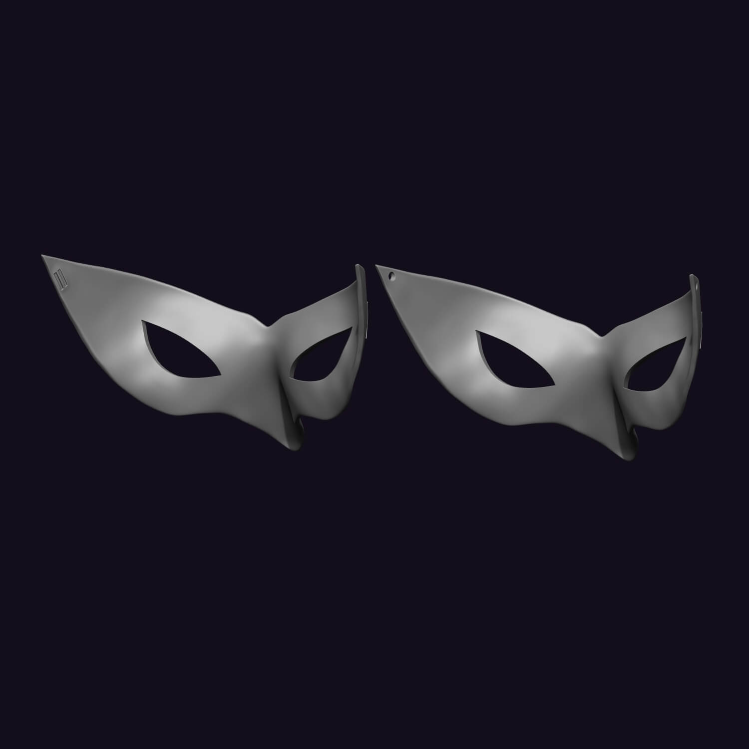 Phantom Thief Mask 3D Model