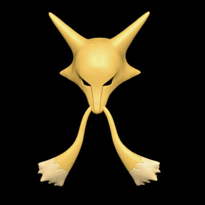 Pokémon Abra Kadabra Mask