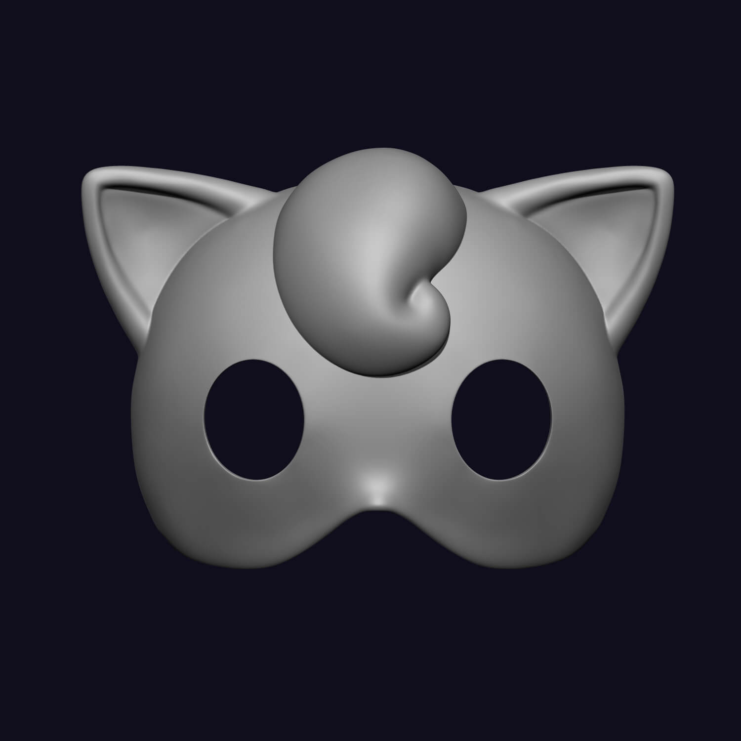 Pok&eacutemon Jigglypuff Mask 3D Model